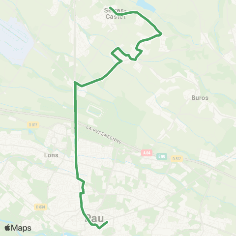 Idélis - Scolaris  map