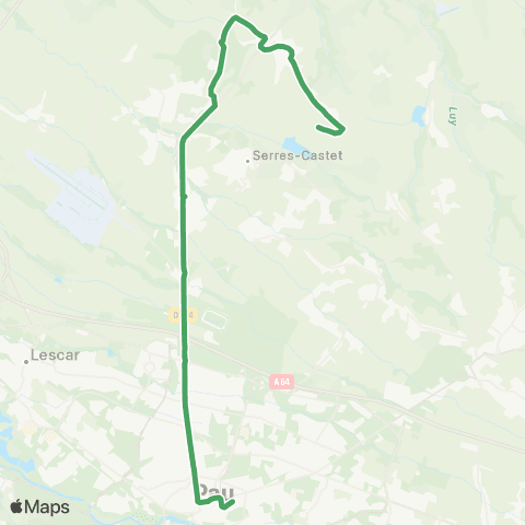 Idélis - Scolaris  map