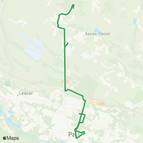 Idélis - Scolaris  map
