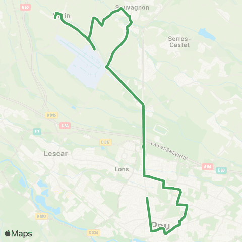 Idélis - Scolaris  map