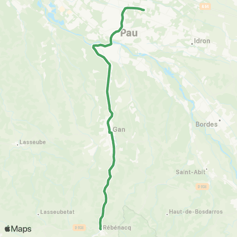 Idélis - Scolaris  map