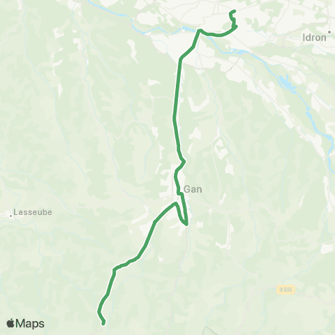 Idélis - Scolaris  map