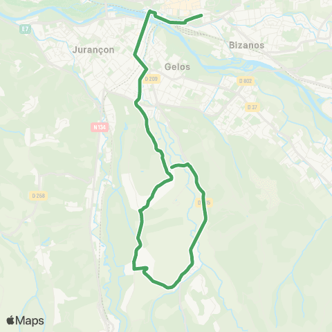 Idélis - Scolaris  map