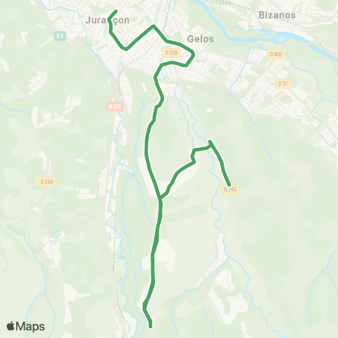 Idélis - Scolaris  map