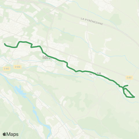 Idélis - Scolaris  map