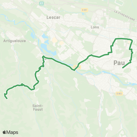 Idélis - Scolaris  map
