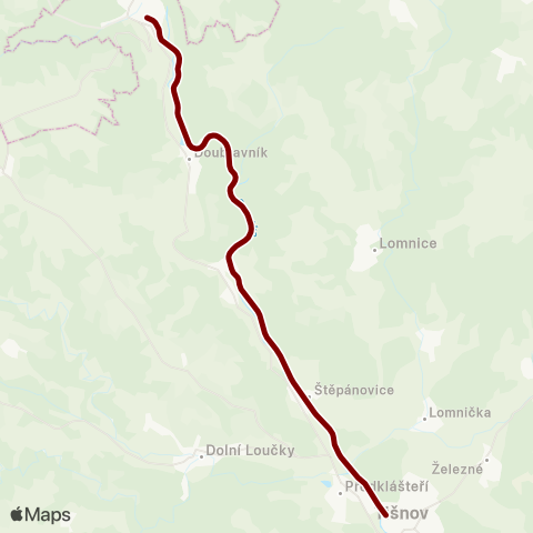 IDS JMK Rovné-Divišov - BystřIce Nad Pernštejnem - NedvěDice - Tišnov map