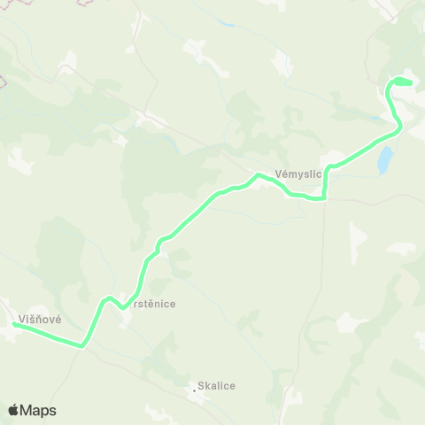 IDS JMK Moravský Krumlov - Vémyslice - TrstěNice - Višňové map