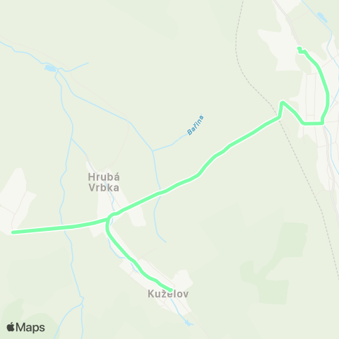 IDS JMK Kuželov - Hrubá Vrbka - Malá Vrbka - Velká Nad Veličkou map