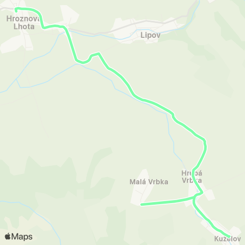 IDS JMK Kuželov - Hroznová Lhota map