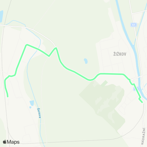 IDS JMK Náhradní Doprava Za Vlak Hrušovany U Brna - Žabčice - Vranovice map