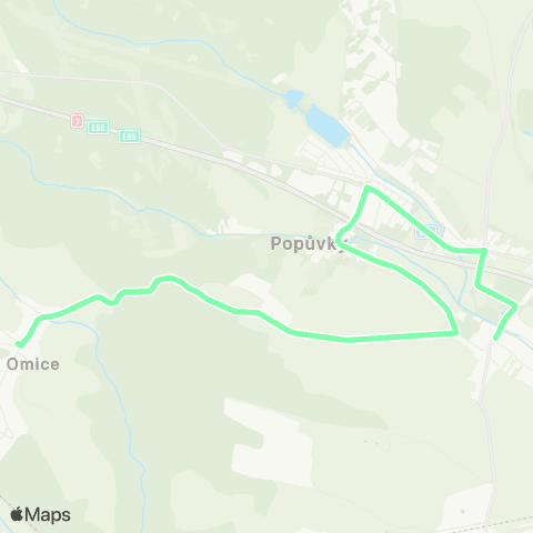 IDS JMK Troubsko - Omice map