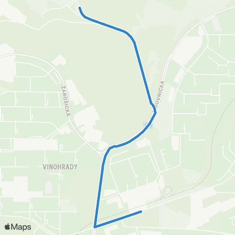 IDS JMK Novolíšeňská - Pod Hády map