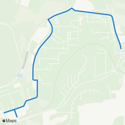 IDS JMK Novolíšeňská - Jírova map
