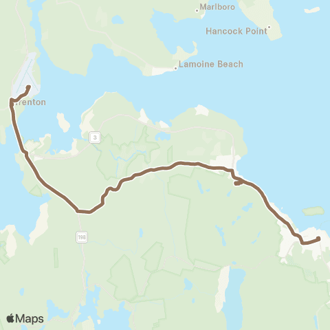 Island Explorer Trenton map