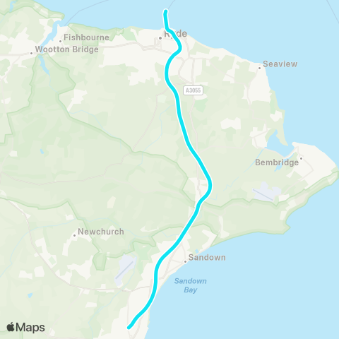 Island Line Island Line map