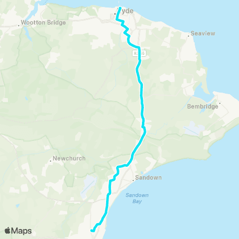 Island Line Bus Island Line Bus map