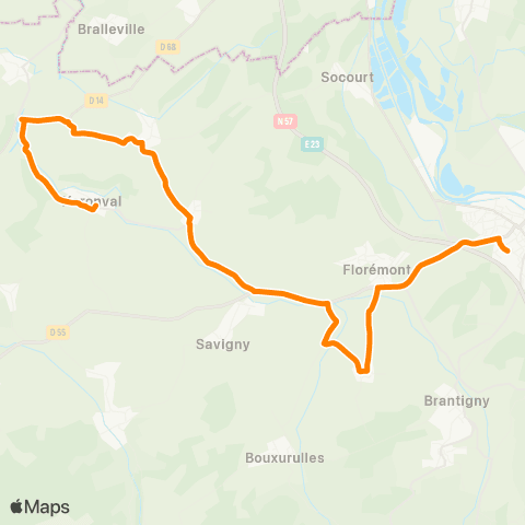 Imagine - Réseau scolaire  map