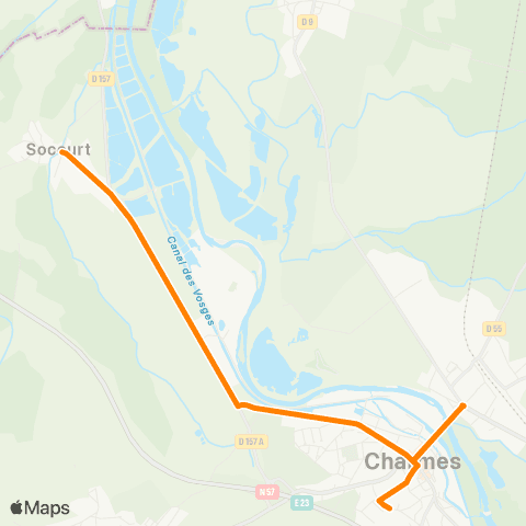 Imagine - Réseau scolaire  map