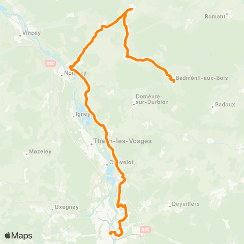 Imagine - Réseau scolaire  map