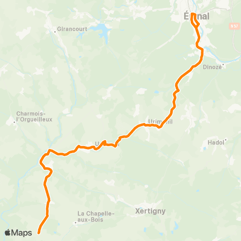 Imagine - Réseau scolaire  map