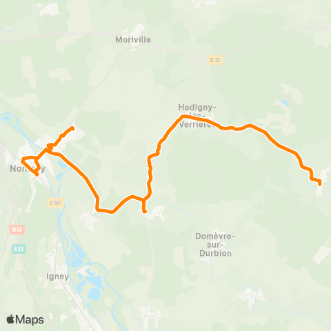 Imagine - Réseau scolaire  map