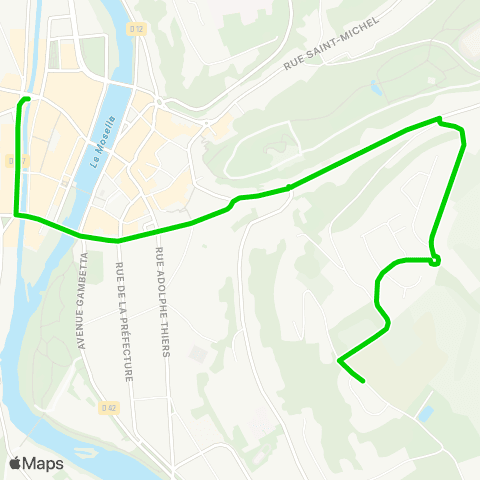 Imagine Navette Laufromont map