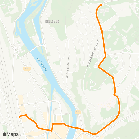 Imagine - Réseau scolaire  map