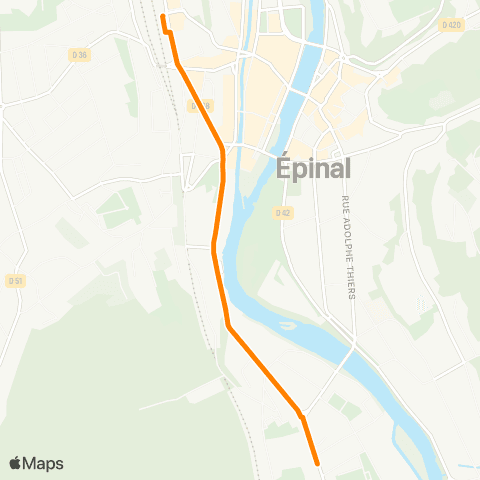 Imagine - Réseau scolaire  map