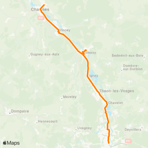 Imagine - Réseau scolaire  map