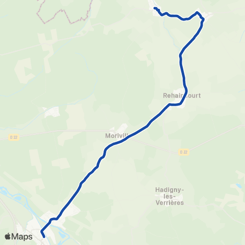Imagine Lignes de territoire Navette Ter map
