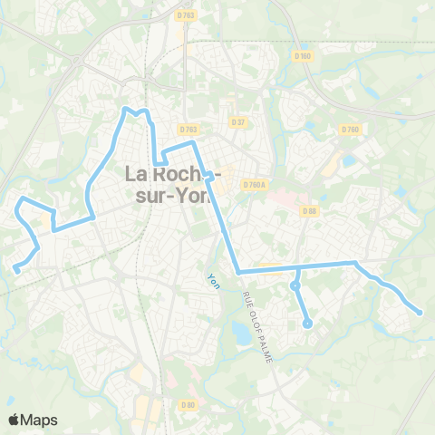 impulsyon Val d'Amboise - Marronnière map