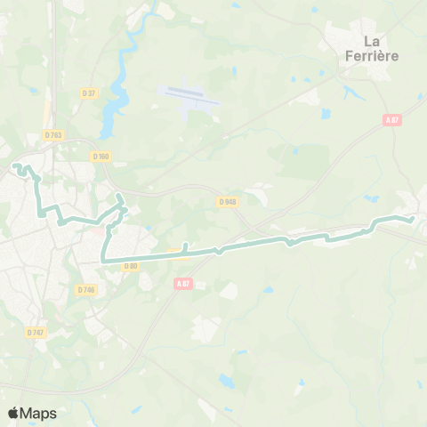 impulsyon Numa Soubeyran - La Chaize-le-Vicomte map