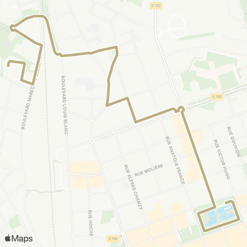 impulsyon Correspondance 20h35 de Ibis Sacré map