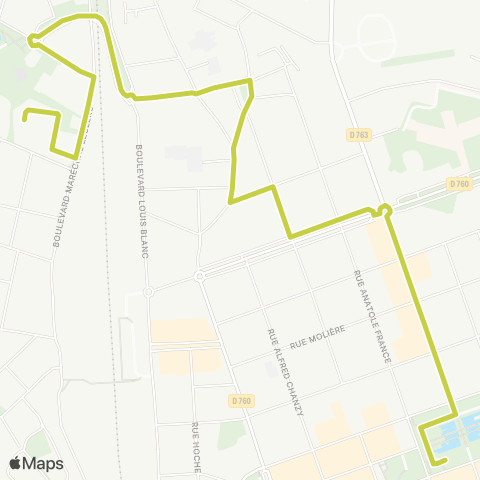 impulsyon Correspondance 20h35 de Ibis Sacré map