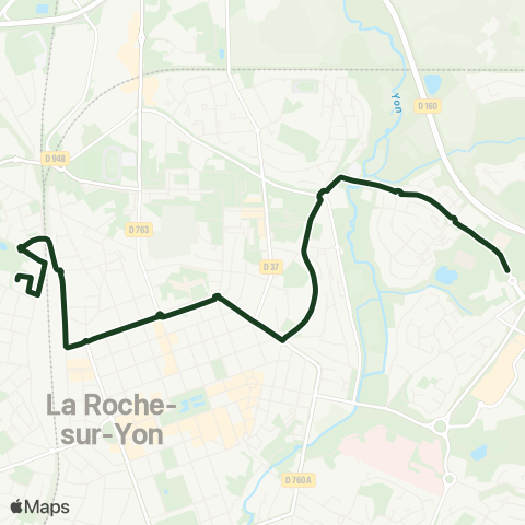 impulsyon Navette Campus map