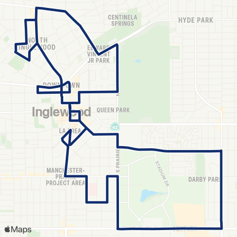 I-Line Shuttle I-Line Shuttle map