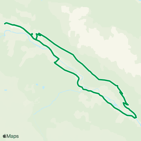 Innlandstrafikk Øverbygd - Nedre Heidal map
