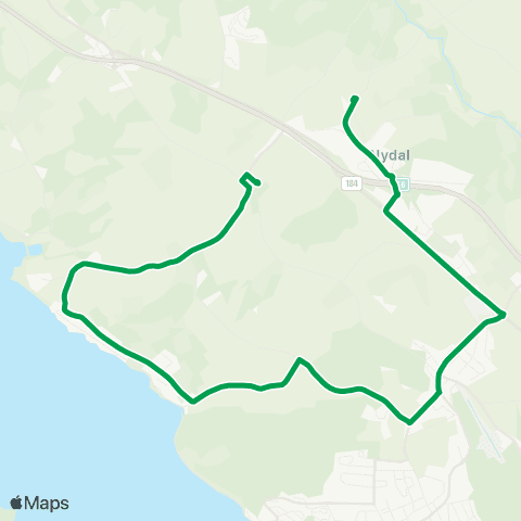 Innlandstrafikk Furnes u.sk - Kirkenær - Jessnes map