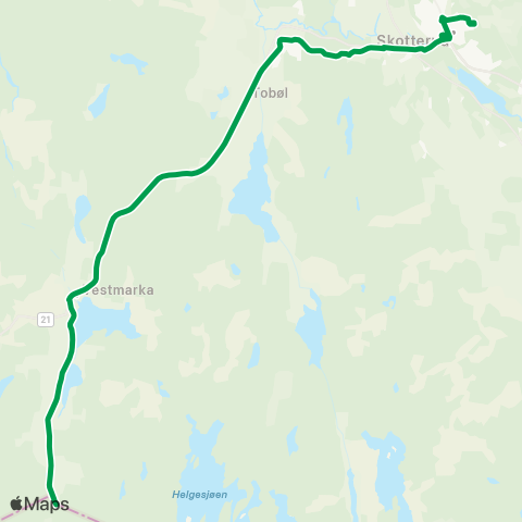 Innlandstrafikk Skotterud-Tobøl-Vestmarka map