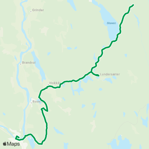 Innlandstrafikk Kongsvinger - Svullrya map