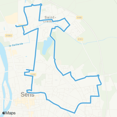 Intercom Garibaldi - Lycées - St.Clément - Garibaldi map