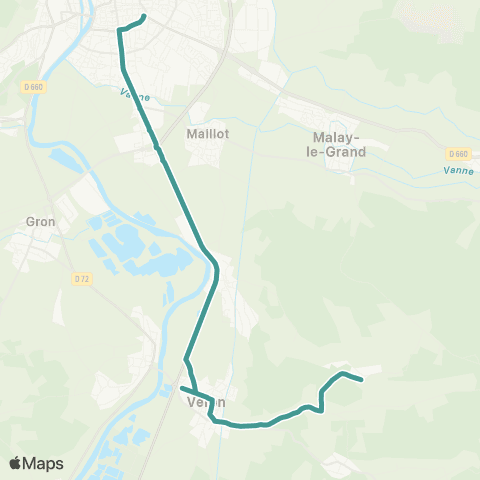 Intercom Veron-Sens map