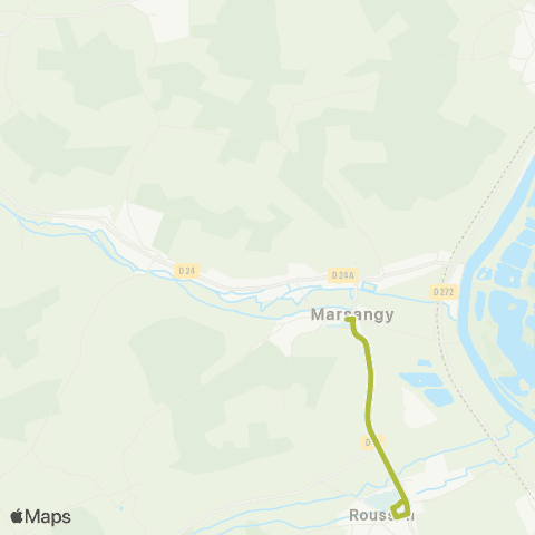 Intercom Marsangy - Marsangy map