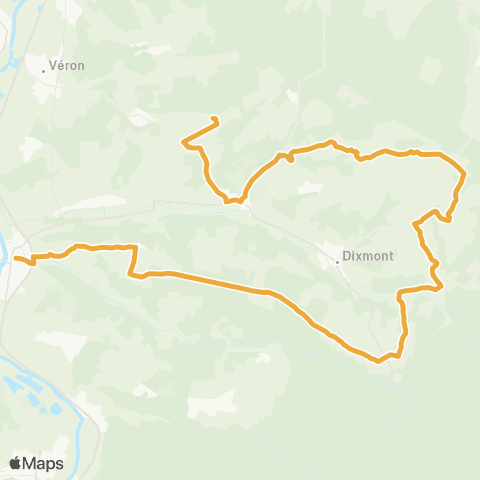 Intercom Les Bordes - Villeneuve sur Yonne map