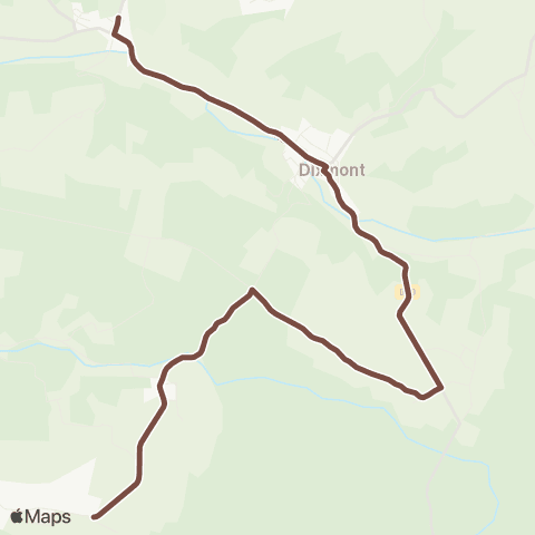 Intercom Dixmont - les Bordes map