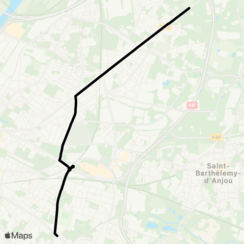 Irigo Angers Provins - Angers Saumuroise map