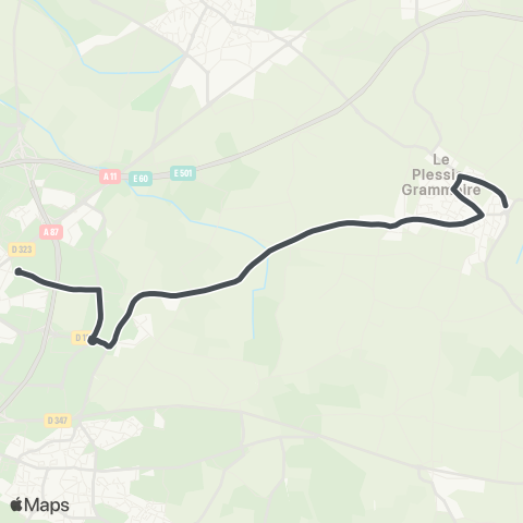 Irigo St Aubin la Salle map