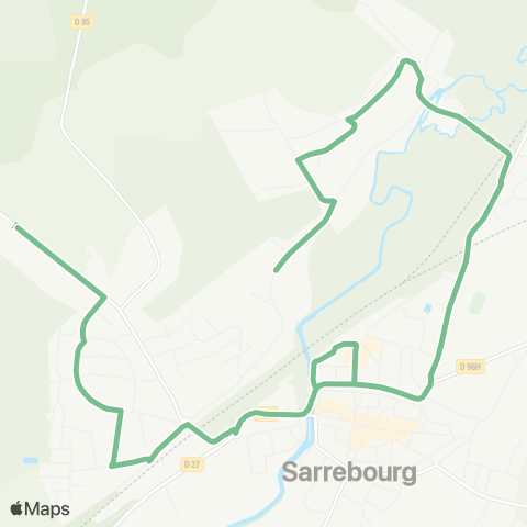 iSibus ESAT Winkelhof - Entente Hoff map