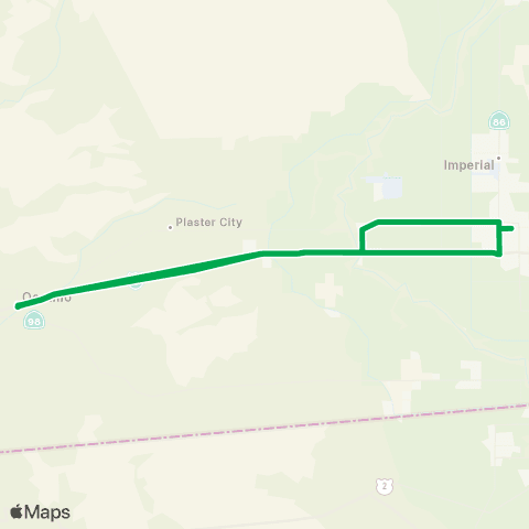 Imperial Valley Transit State St / 7th St - Evan Hewes Hwy / Drew Rd map